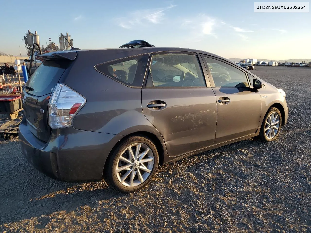 2013 Toyota Prius V VIN: JTDZN3EUXD3202354 Lot: 80744774