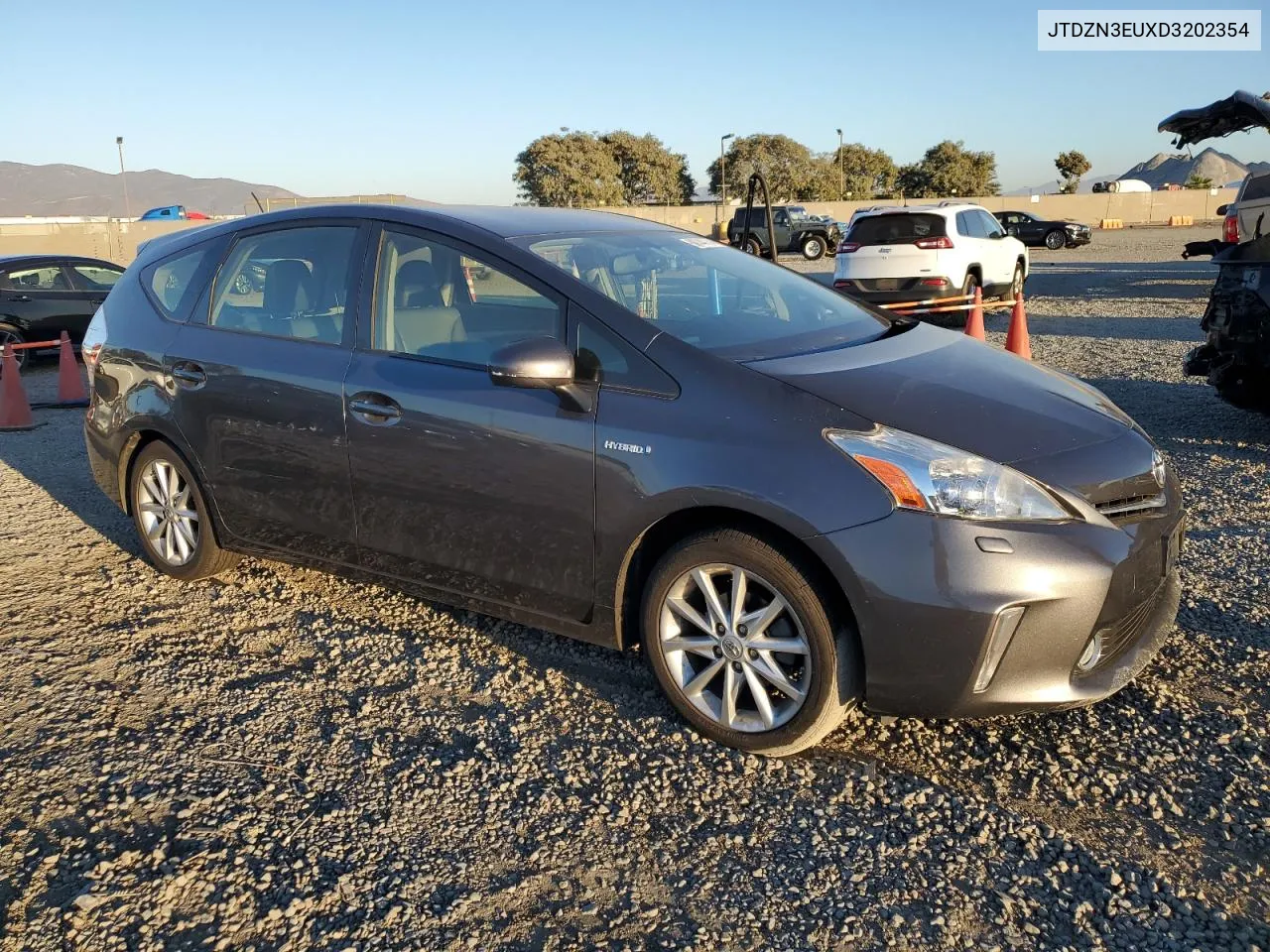 2013 Toyota Prius V VIN: JTDZN3EUXD3202354 Lot: 80744774