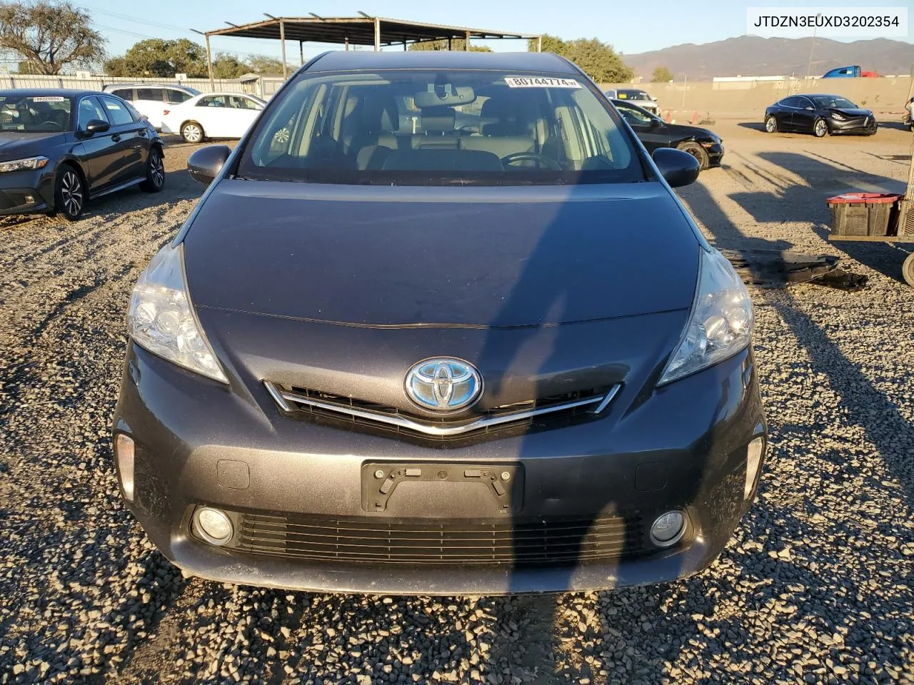 2013 Toyota Prius V VIN: JTDZN3EUXD3202354 Lot: 80744774