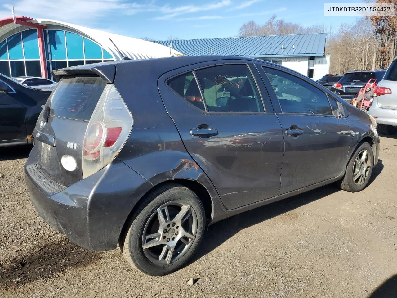 2013 Toyota Prius C VIN: JTDKDTB32D1554422 Lot: 80892694