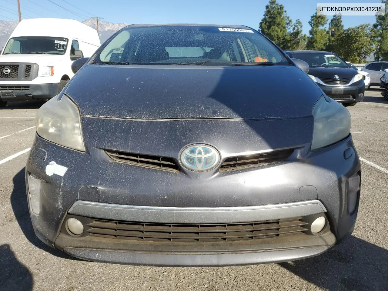 2013 Toyota Prius Plug-In VIN: JTDKN3DPXD3043235 Lot: 81156884