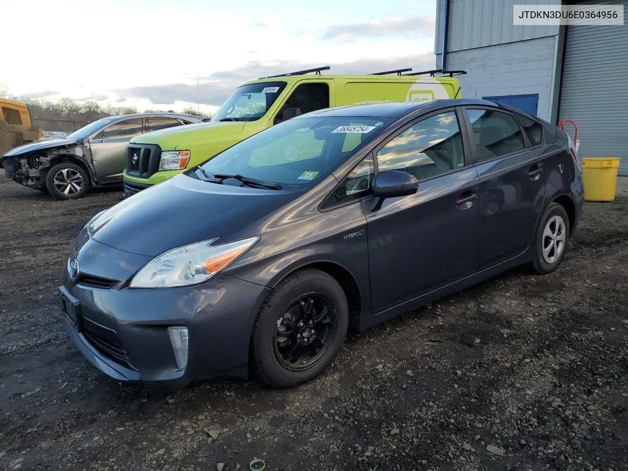 2014 Toyota Prius VIN: JTDKN3DU6E0364956 Lot: 36845754