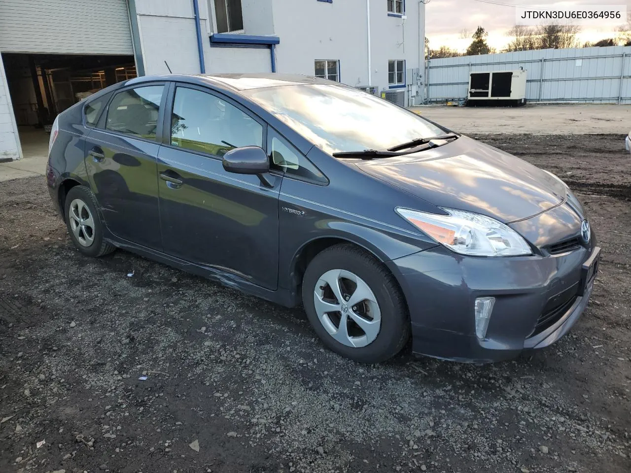 2014 Toyota Prius VIN: JTDKN3DU6E0364956 Lot: 36845754