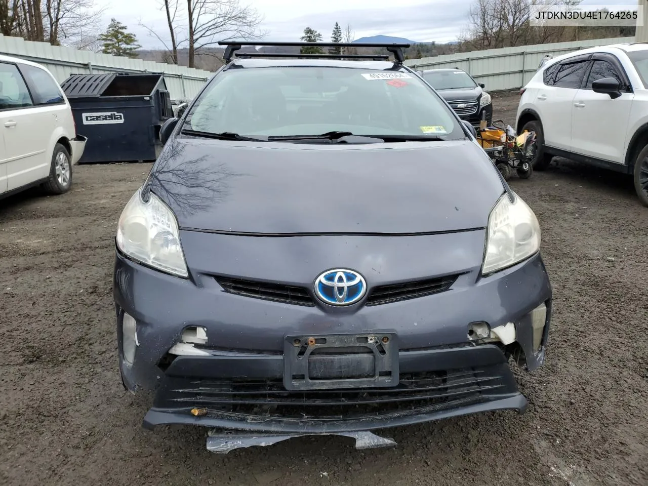 2014 Toyota Prius VIN: JTDKN3DU4E1764265 Lot: 49162664