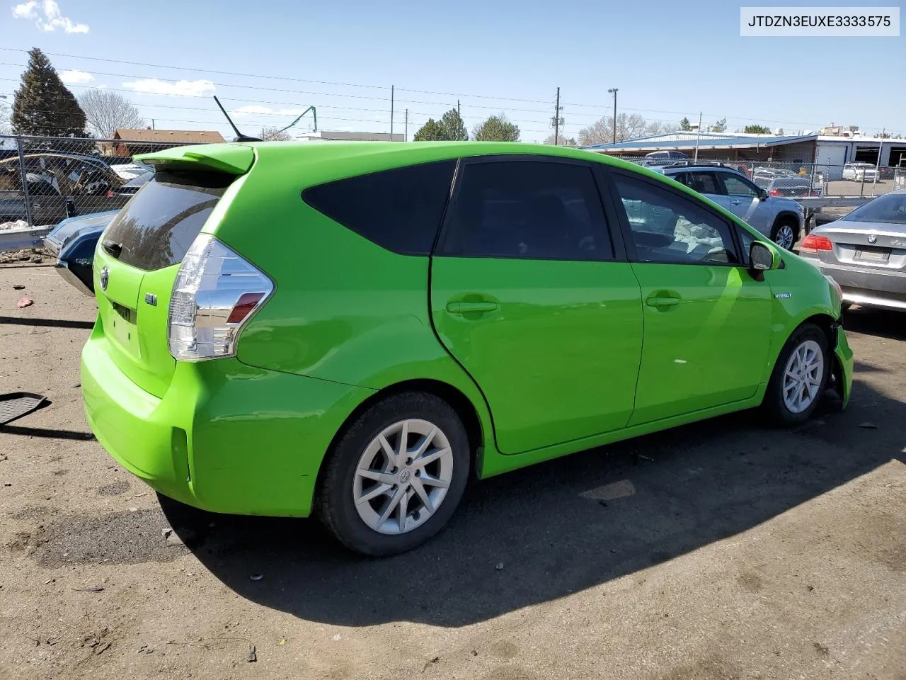 2014 Toyota Prius V VIN: JTDZN3EUXE3333575 Lot: 50732214