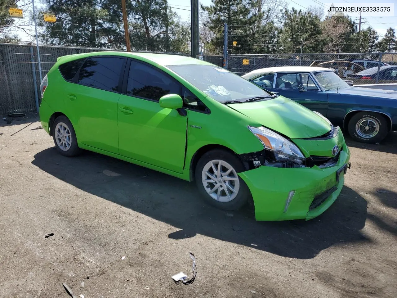 2014 Toyota Prius V VIN: JTDZN3EUXE3333575 Lot: 50732214