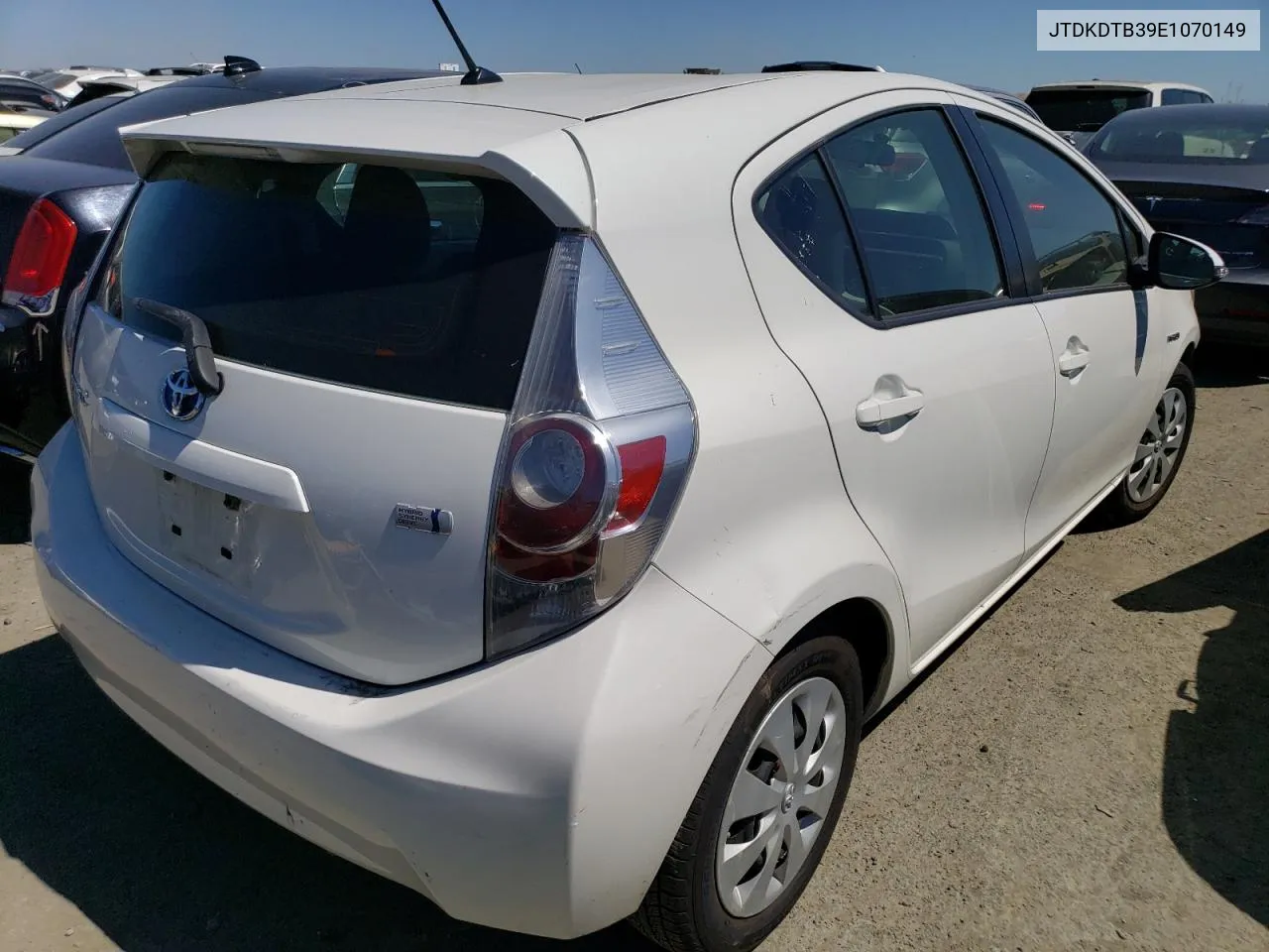 JTDKDTB39E1070149 2014 Toyota Prius C