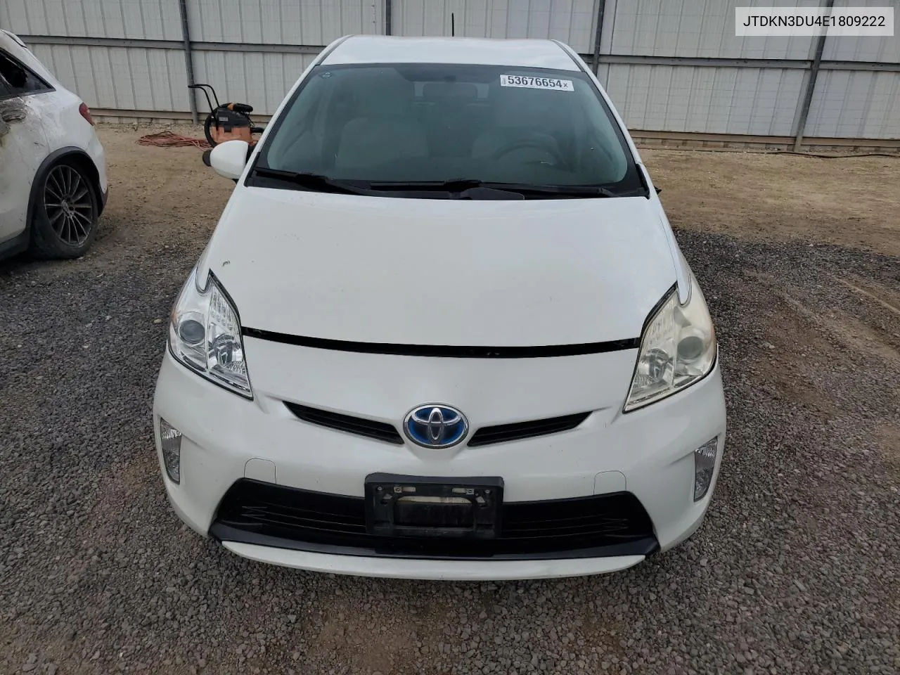 2014 Toyota Prius VIN: JTDKN3DU4E1809222 Lot: 53676654