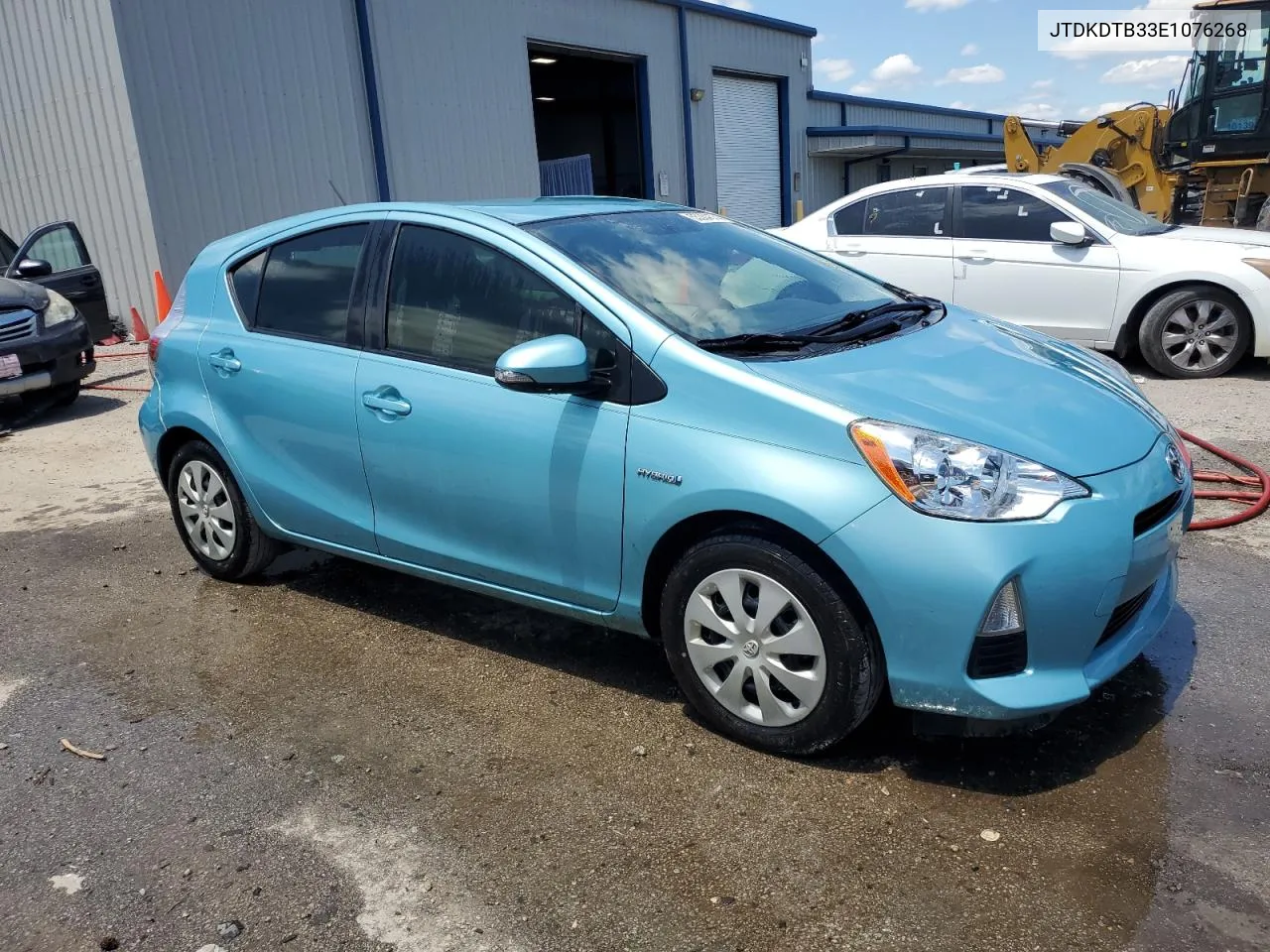 2014 Toyota Prius C VIN: JTDKDTB33E1076268 Lot: 55304574