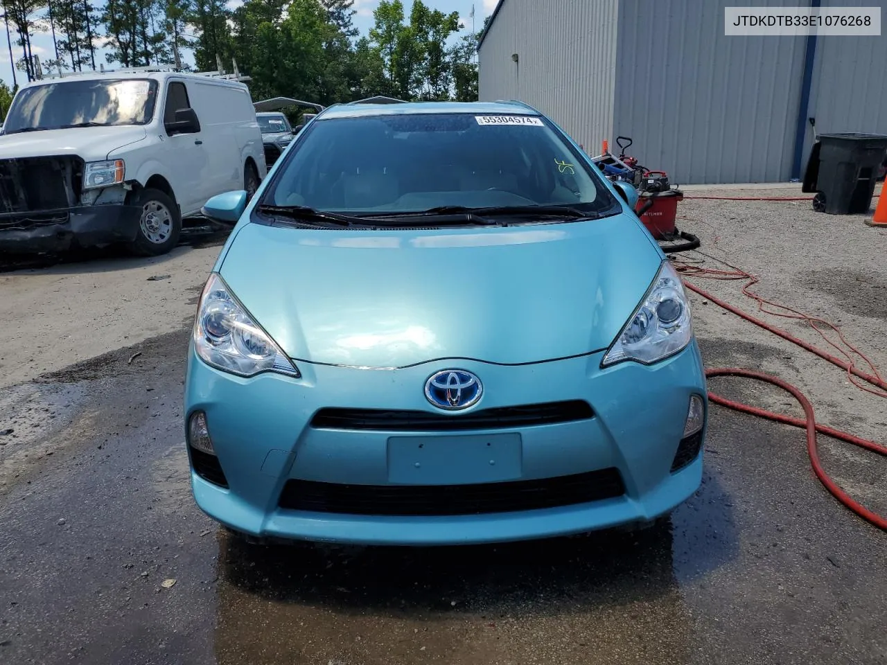 2014 Toyota Prius C VIN: JTDKDTB33E1076268 Lot: 55304574