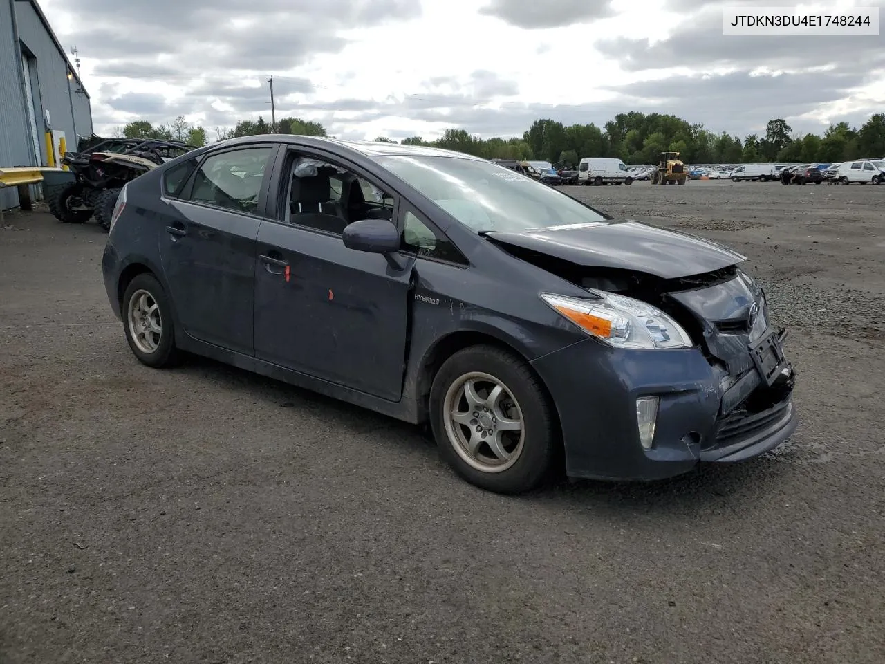 2014 Toyota Prius VIN: JTDKN3DU4E1748244 Lot: 55514234