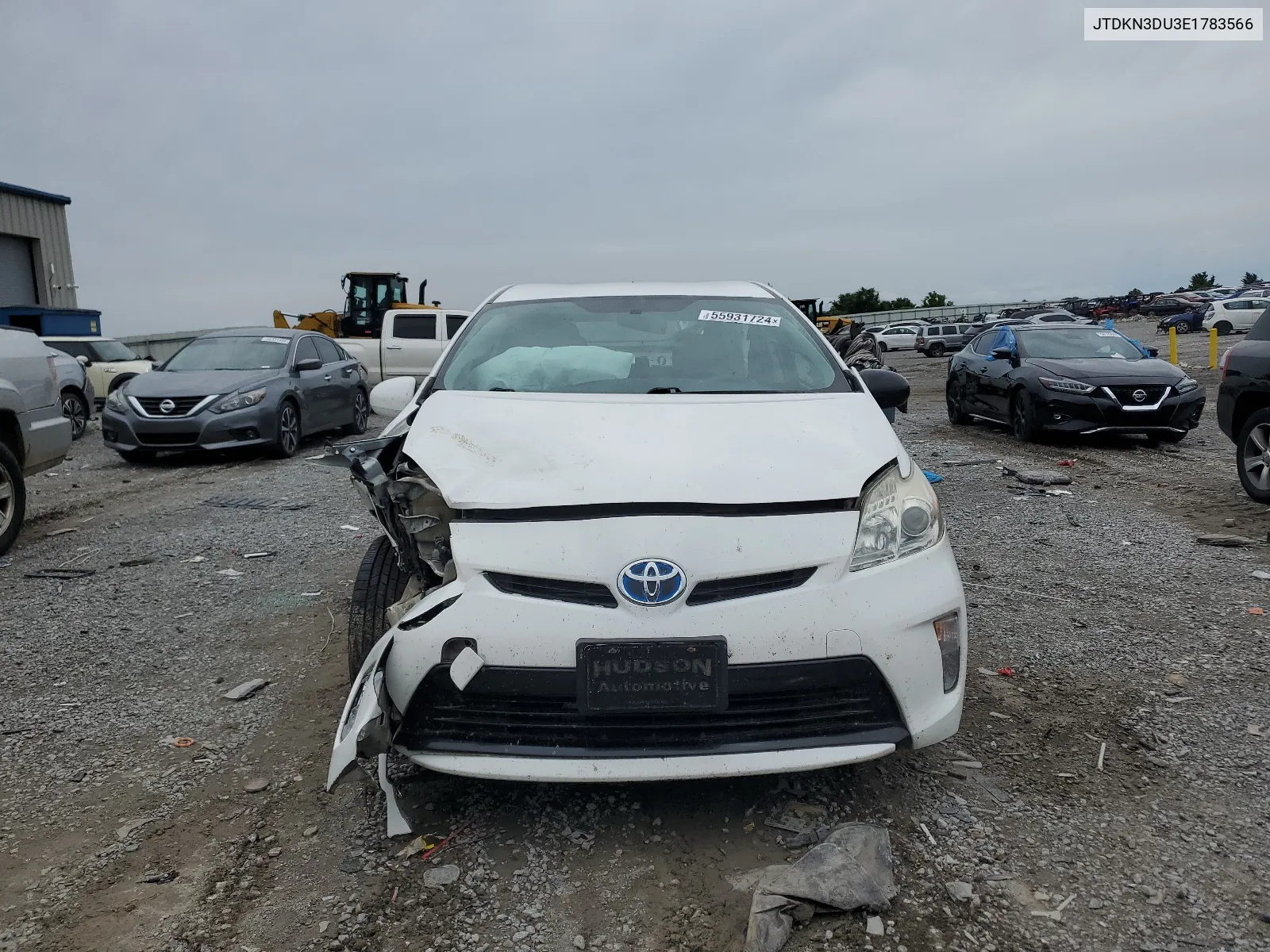 JTDKN3DU3E1783566 2014 Toyota Prius