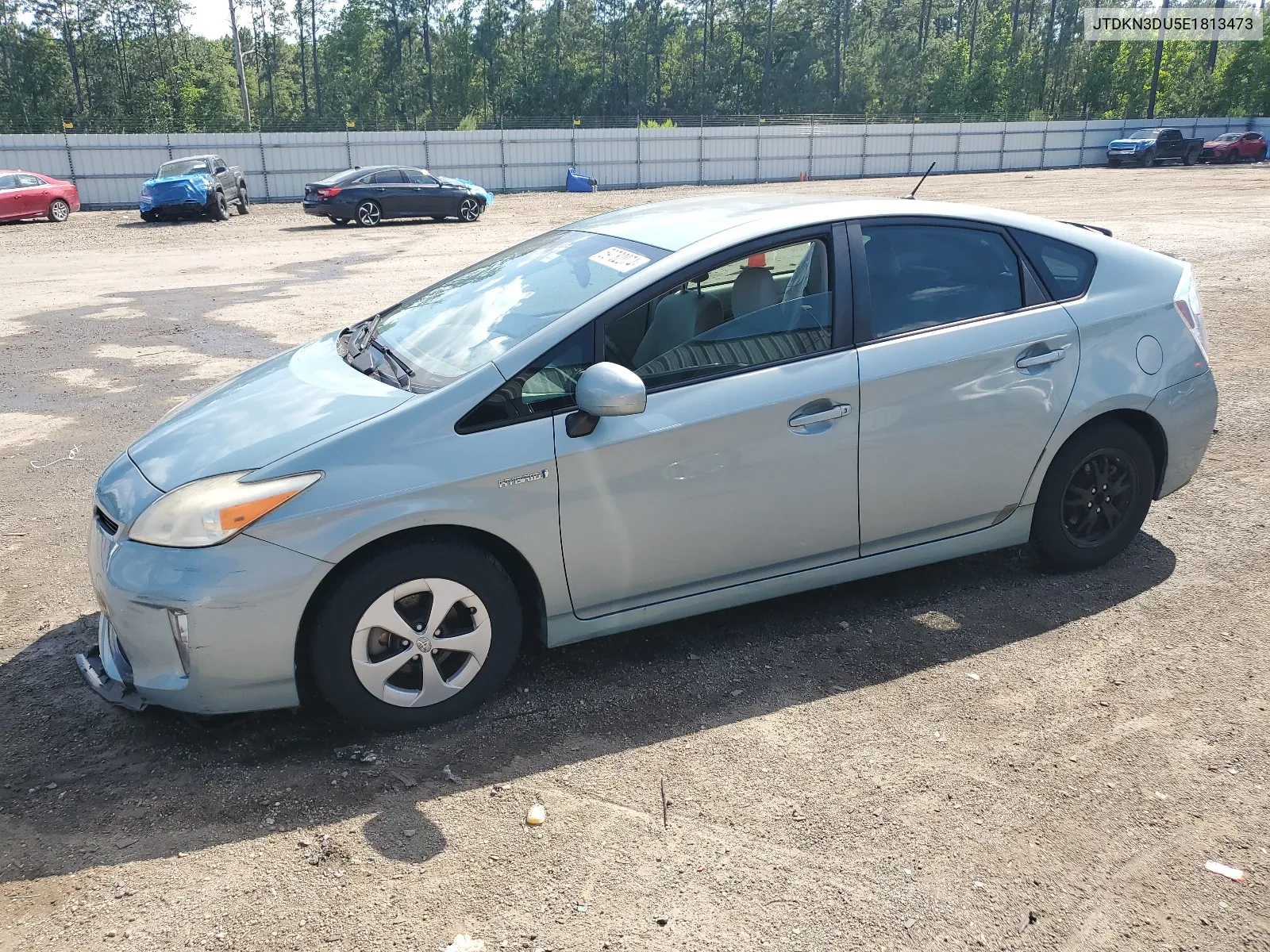 2014 Toyota Prius VIN: JTDKN3DU5E1813473 Lot: 59782074