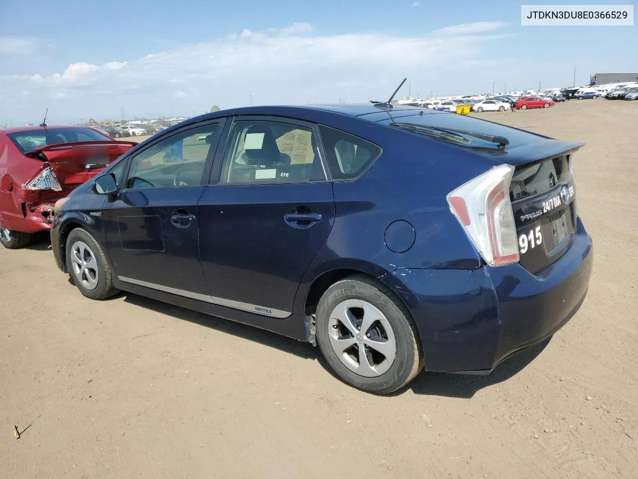 JTDKN3DU8E0366529 2014 Toyota Prius