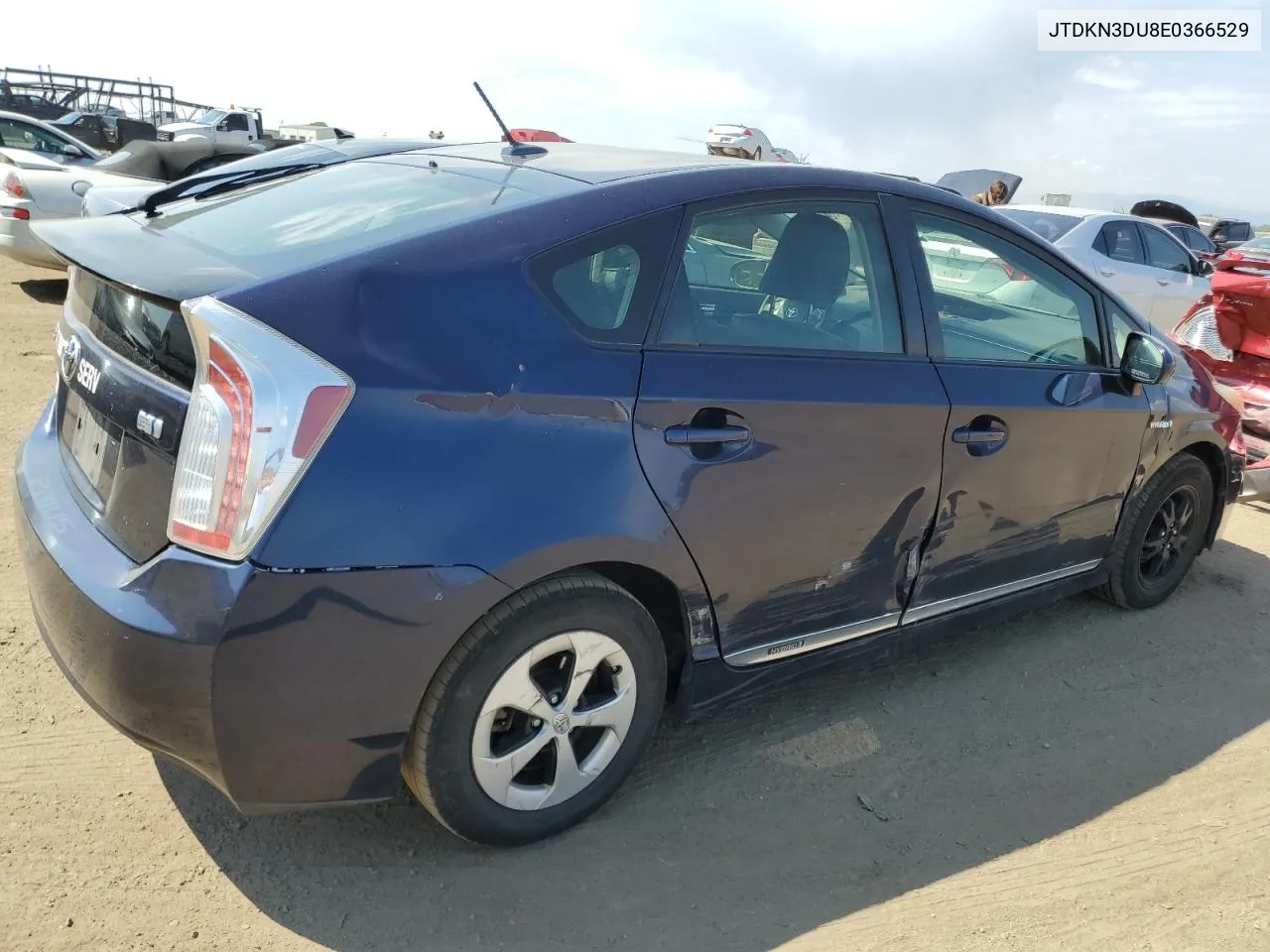 JTDKN3DU8E0366529 2014 Toyota Prius