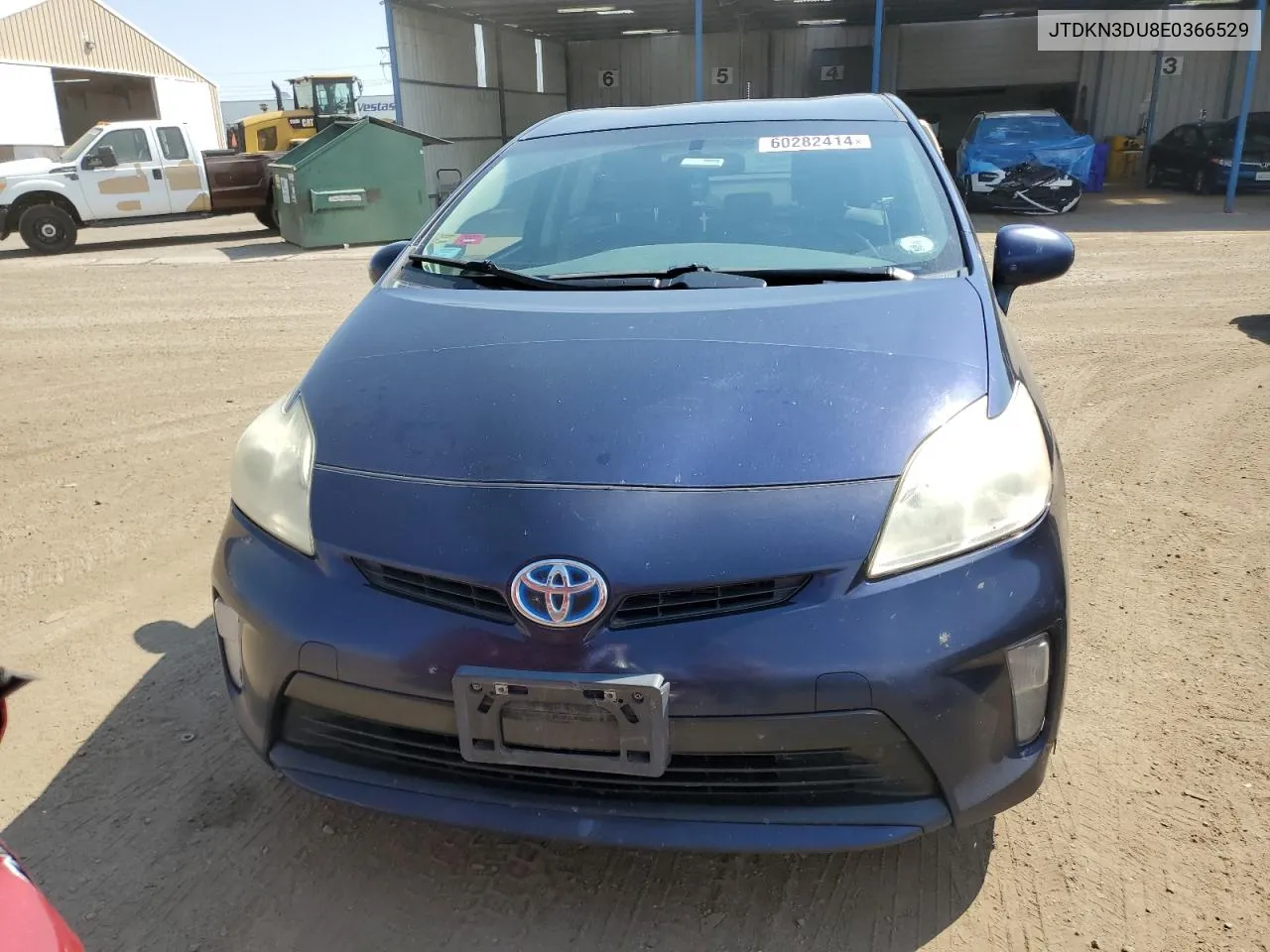 2014 Toyota Prius VIN: JTDKN3DU8E0366529 Lot: 60282414