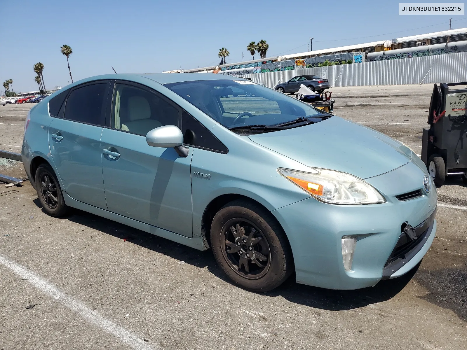 2014 Toyota Prius VIN: JTDKN3DU1E1832215 Lot: 60448704