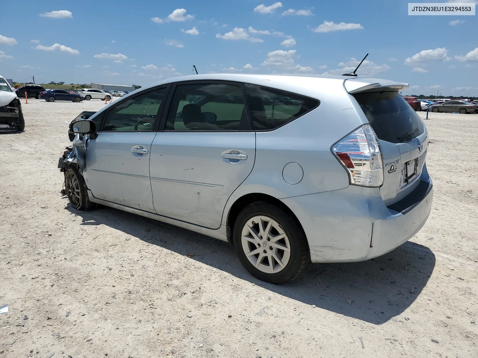 2014 Toyota Prius V VIN: JTDZN3EU1E3294553 Lot: 60500374