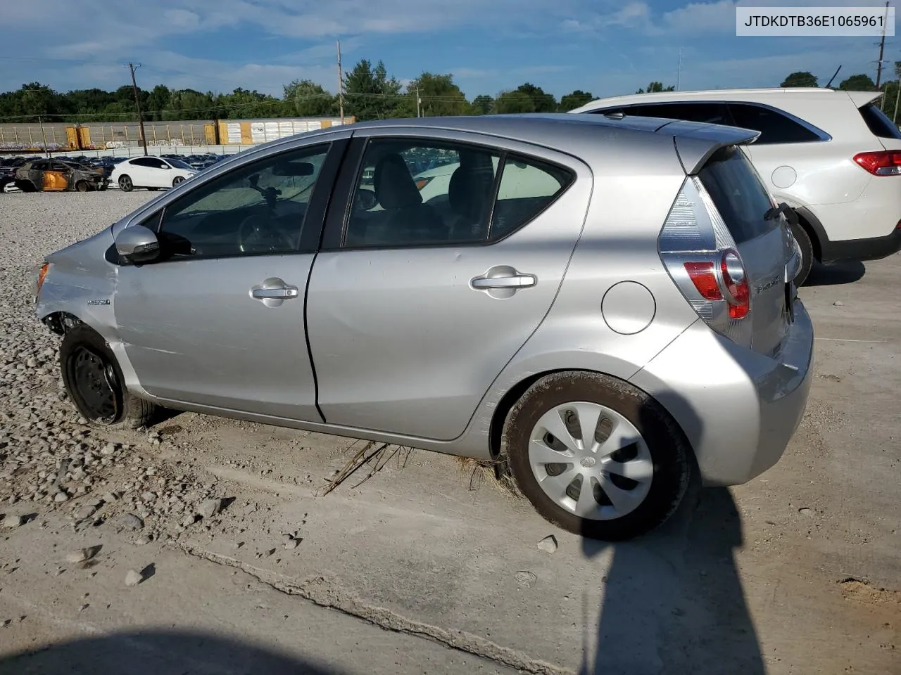 2014 Toyota Prius C VIN: JTDKDTB36E1065961 Lot: 60721854