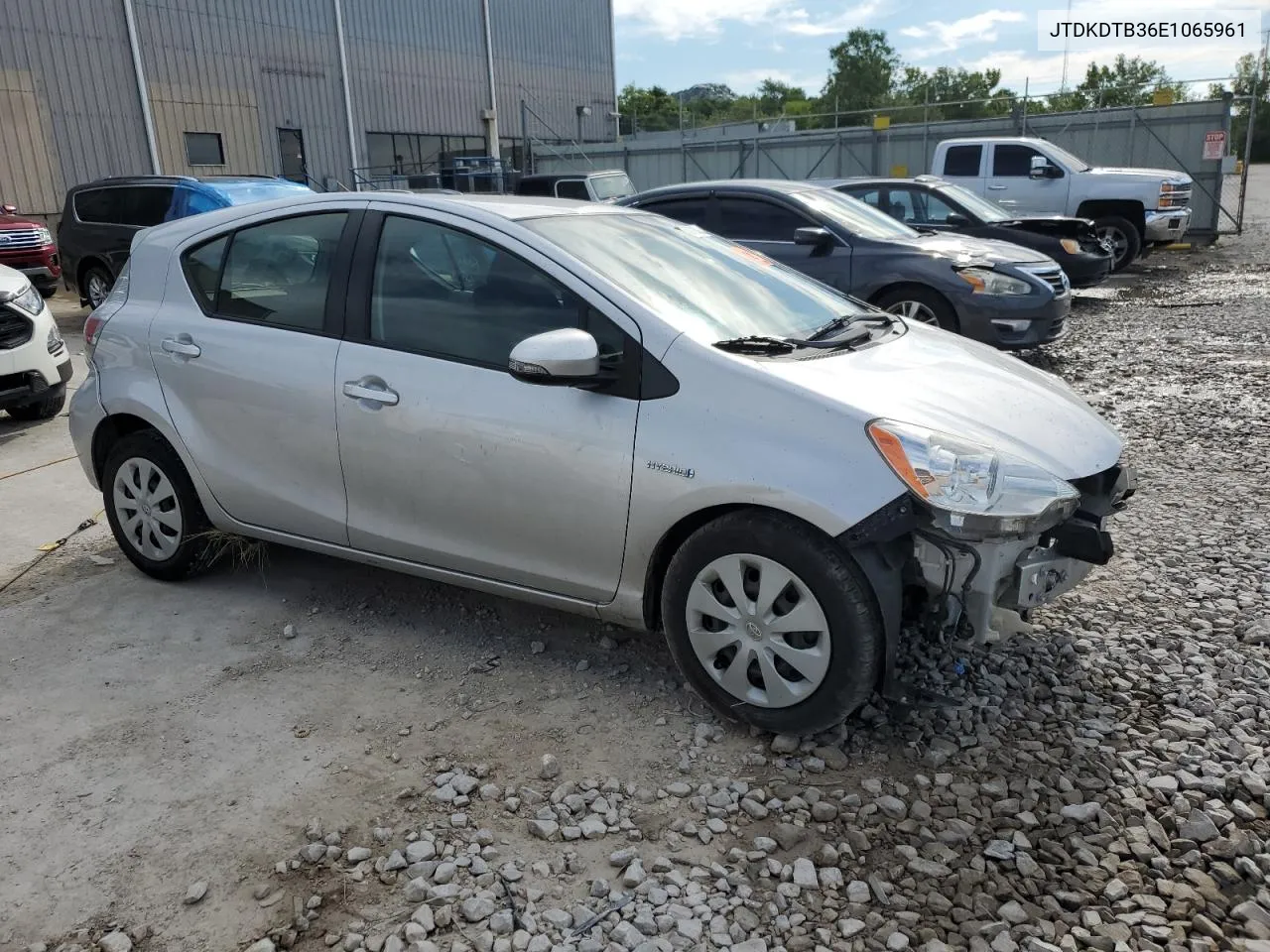 2014 Toyota Prius C VIN: JTDKDTB36E1065961 Lot: 60721854