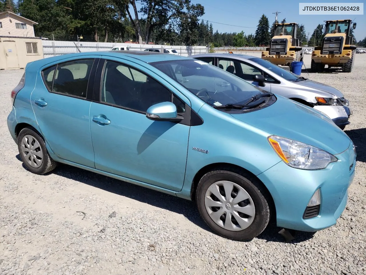 2014 Toyota Prius C VIN: JTDKDTB36E1062428 Lot: 61145644