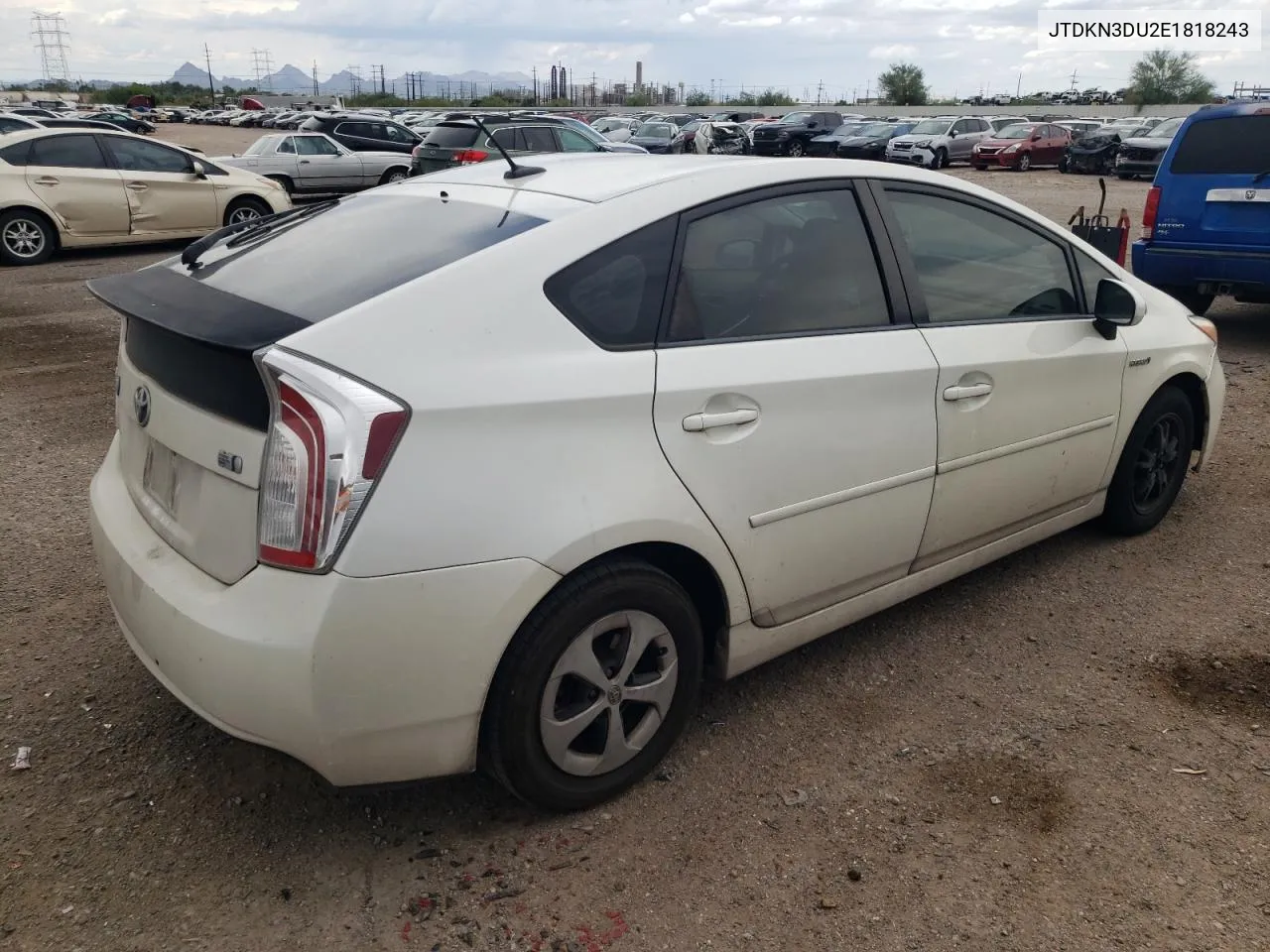 JTDKN3DU2E1818243 2014 Toyota Prius