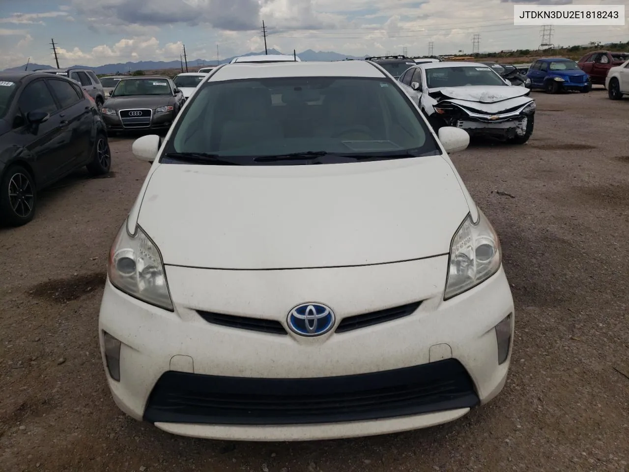 2014 Toyota Prius VIN: JTDKN3DU2E1818243 Lot: 61696124