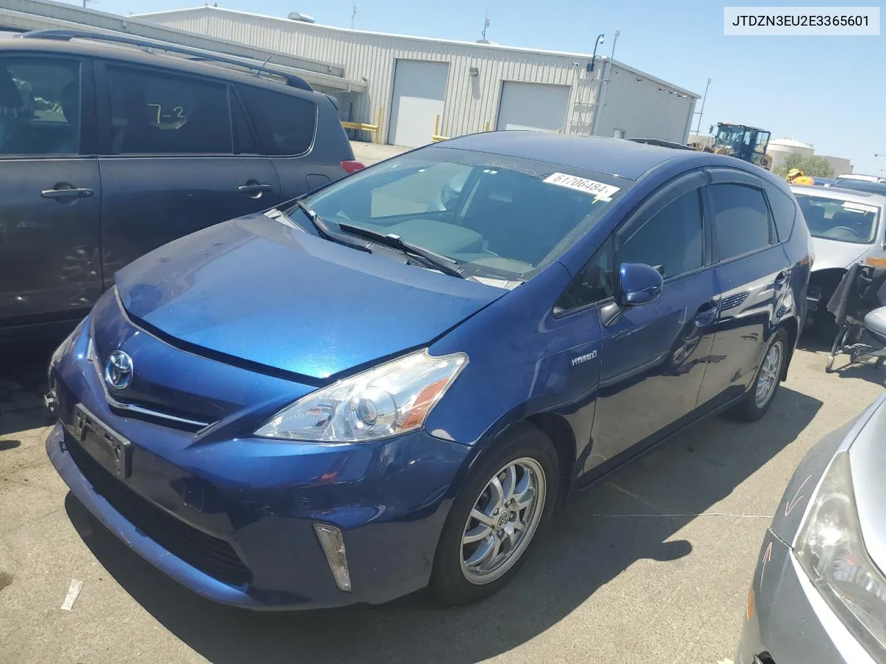 2014 Toyota Prius V VIN: JTDZN3EU2E3365601 Lot: 61706484