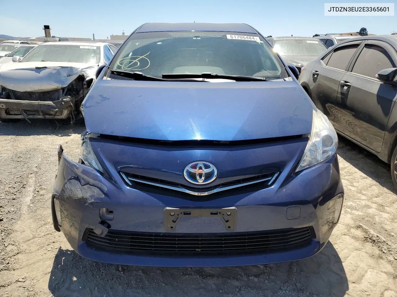 JTDZN3EU2E3365601 2014 Toyota Prius V