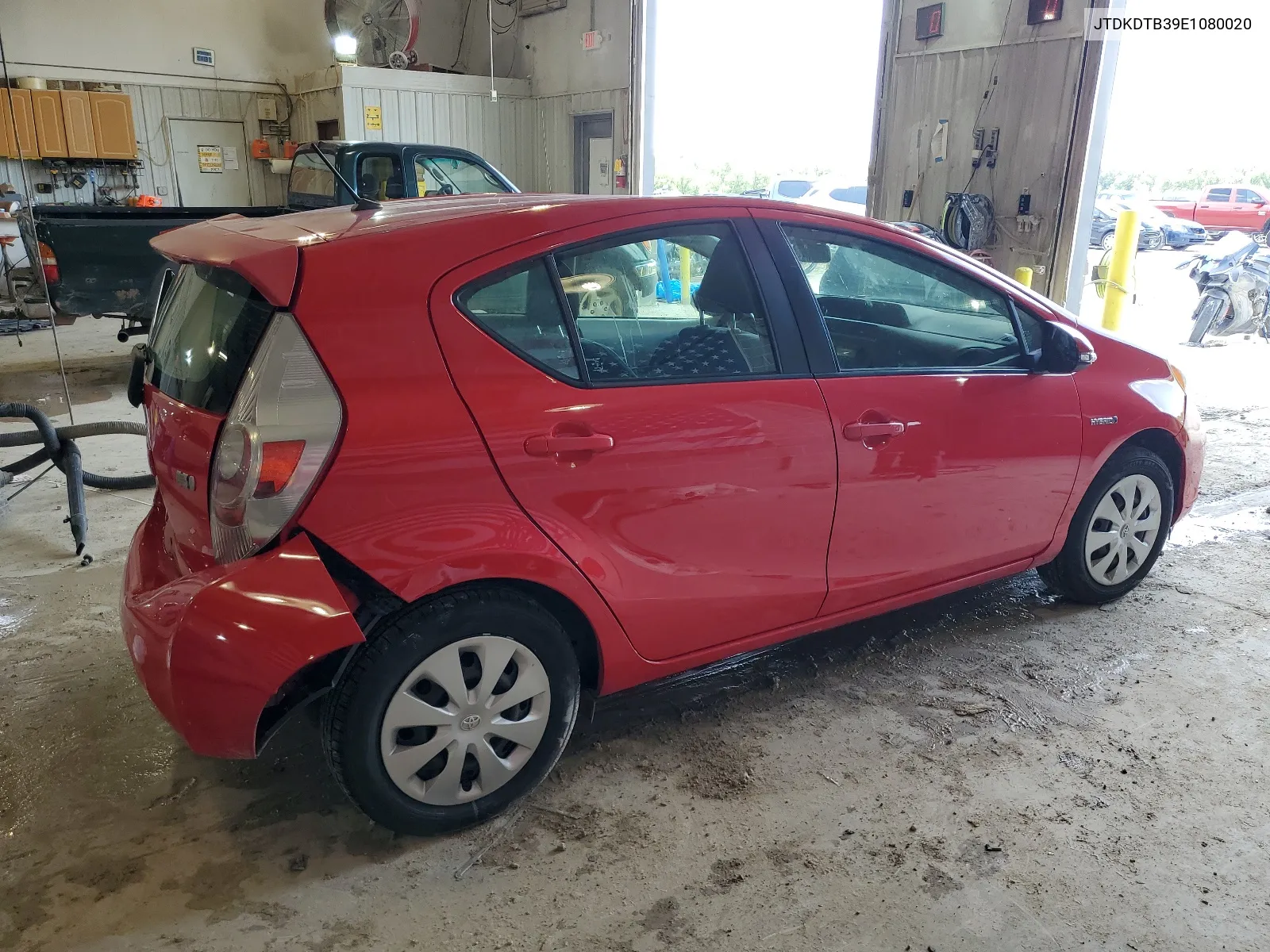 2014 Toyota Prius C VIN: JTDKDTB39E1080020 Lot: 61726314