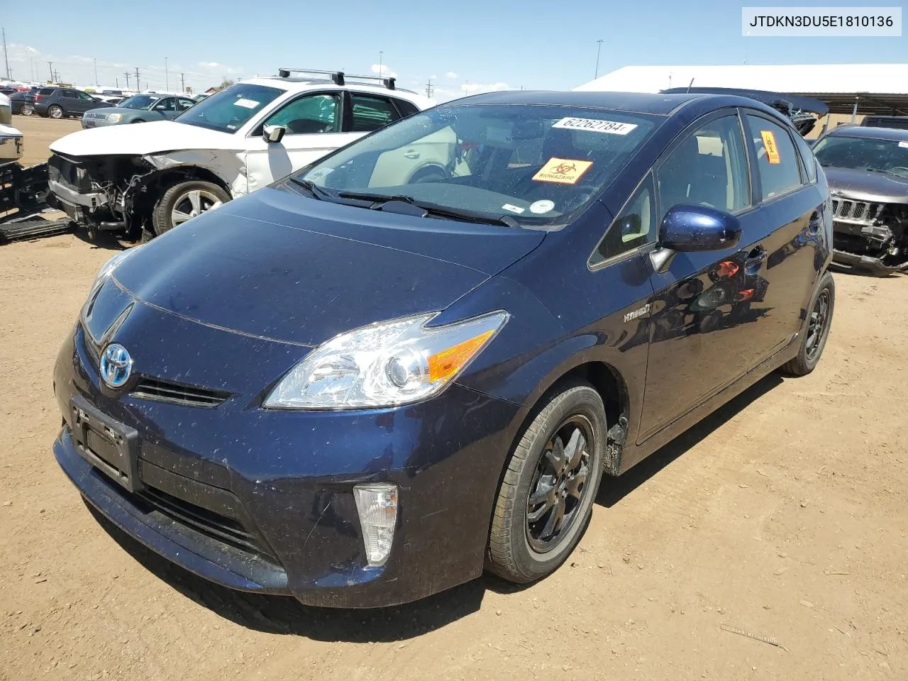 JTDKN3DU5E1810136 2014 Toyota Prius