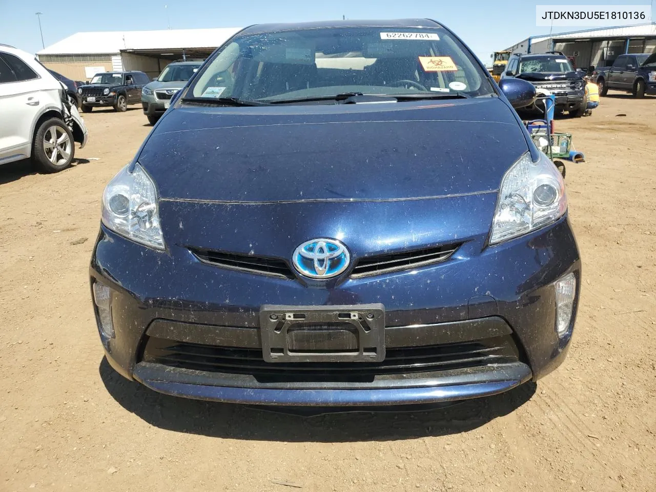 JTDKN3DU5E1810136 2014 Toyota Prius