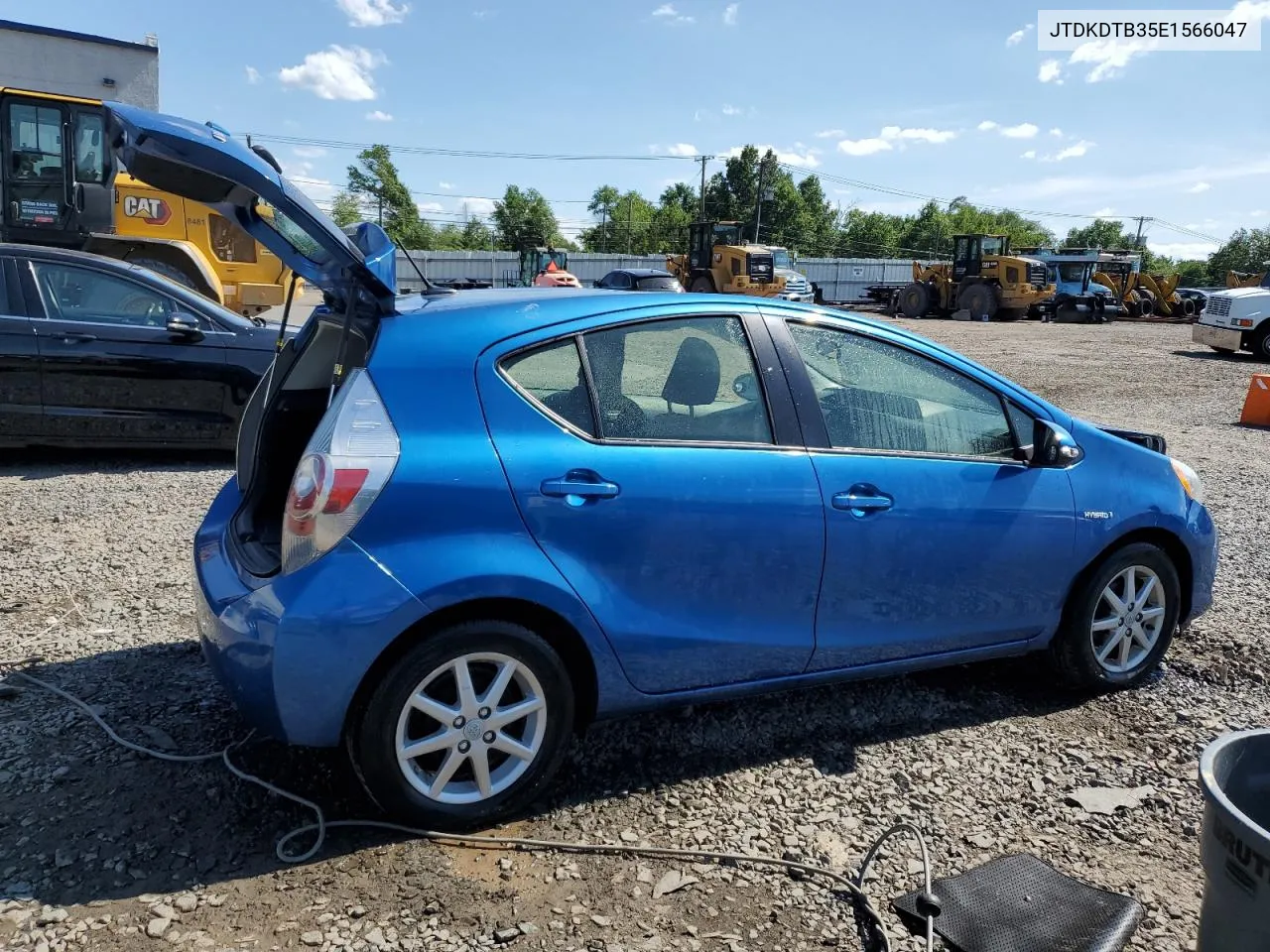 2014 Toyota Prius C VIN: JTDKDTB35E1566047 Lot: 62539144