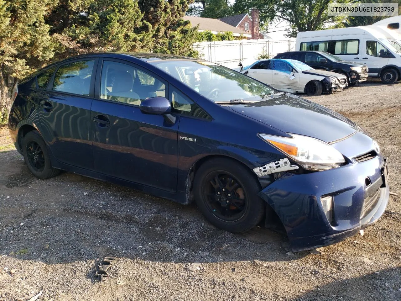 2014 Toyota Prius VIN: JTDKN3DU6E1823798 Lot: 62722774