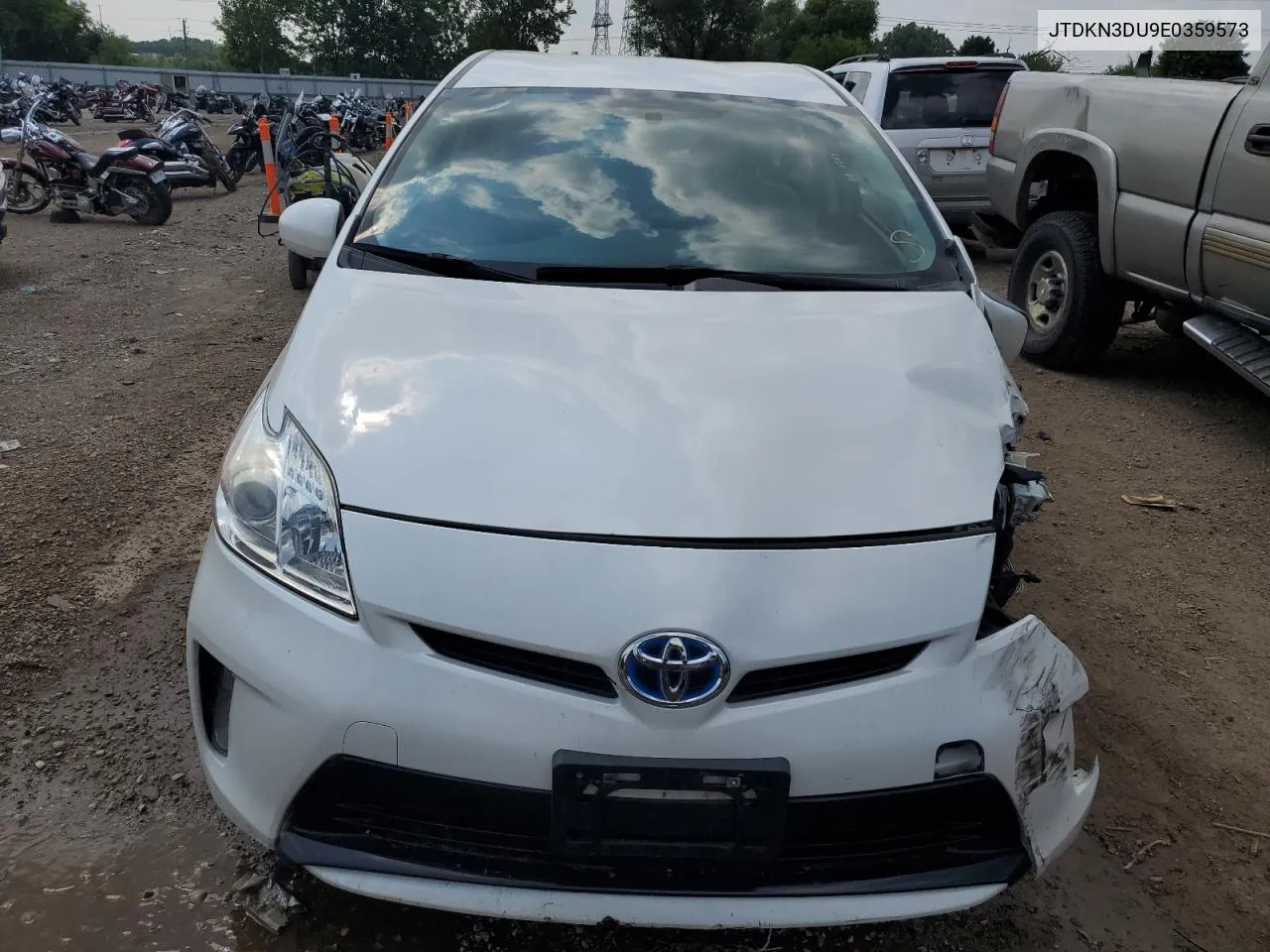 2014 Toyota Prius VIN: JTDKN3DU9E0359573 Lot: 62731384