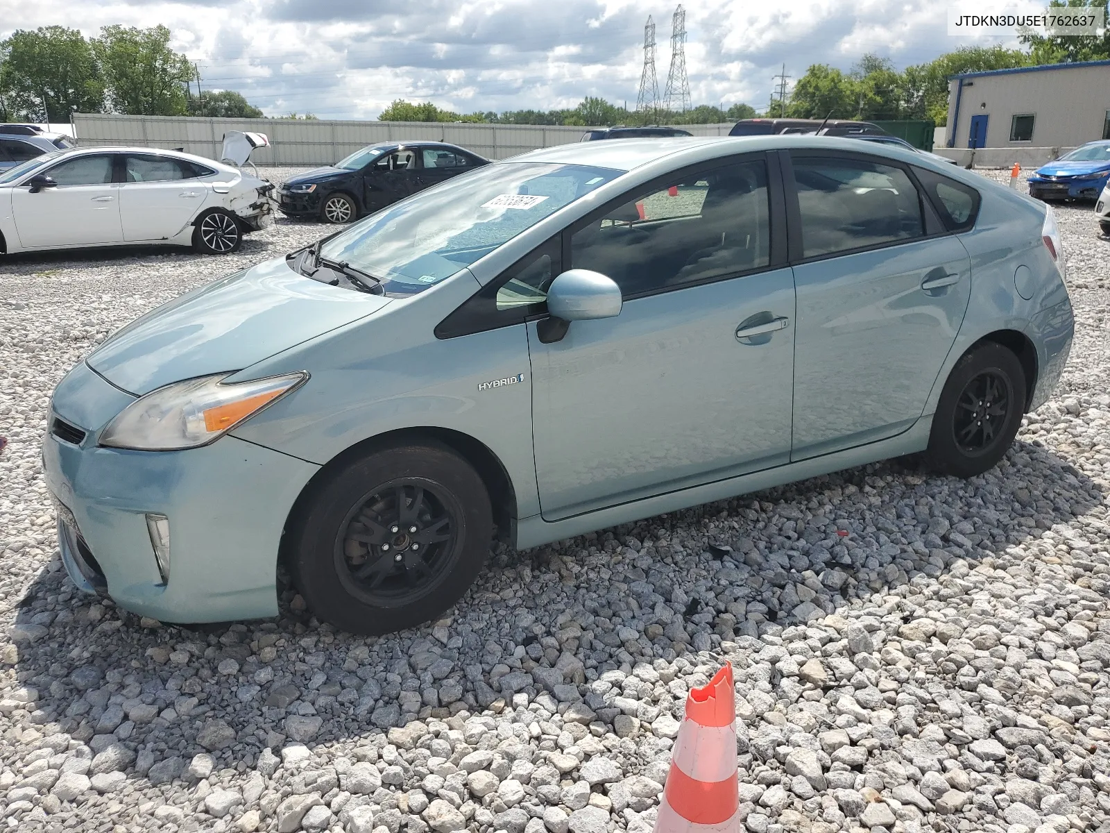 2014 Toyota Prius VIN: JTDKN3DU5E1762637 Lot: 62853674