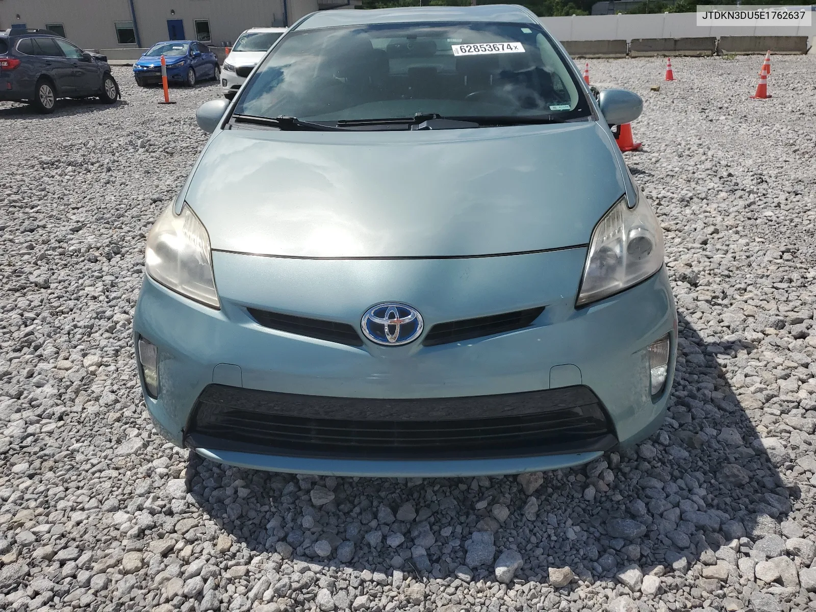 2014 Toyota Prius VIN: JTDKN3DU5E1762637 Lot: 62853674