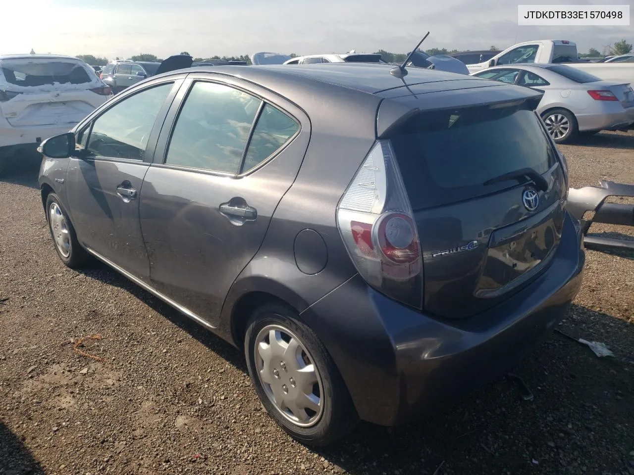 2014 Toyota Prius C VIN: JTDKDTB33E1570498 Lot: 62948944