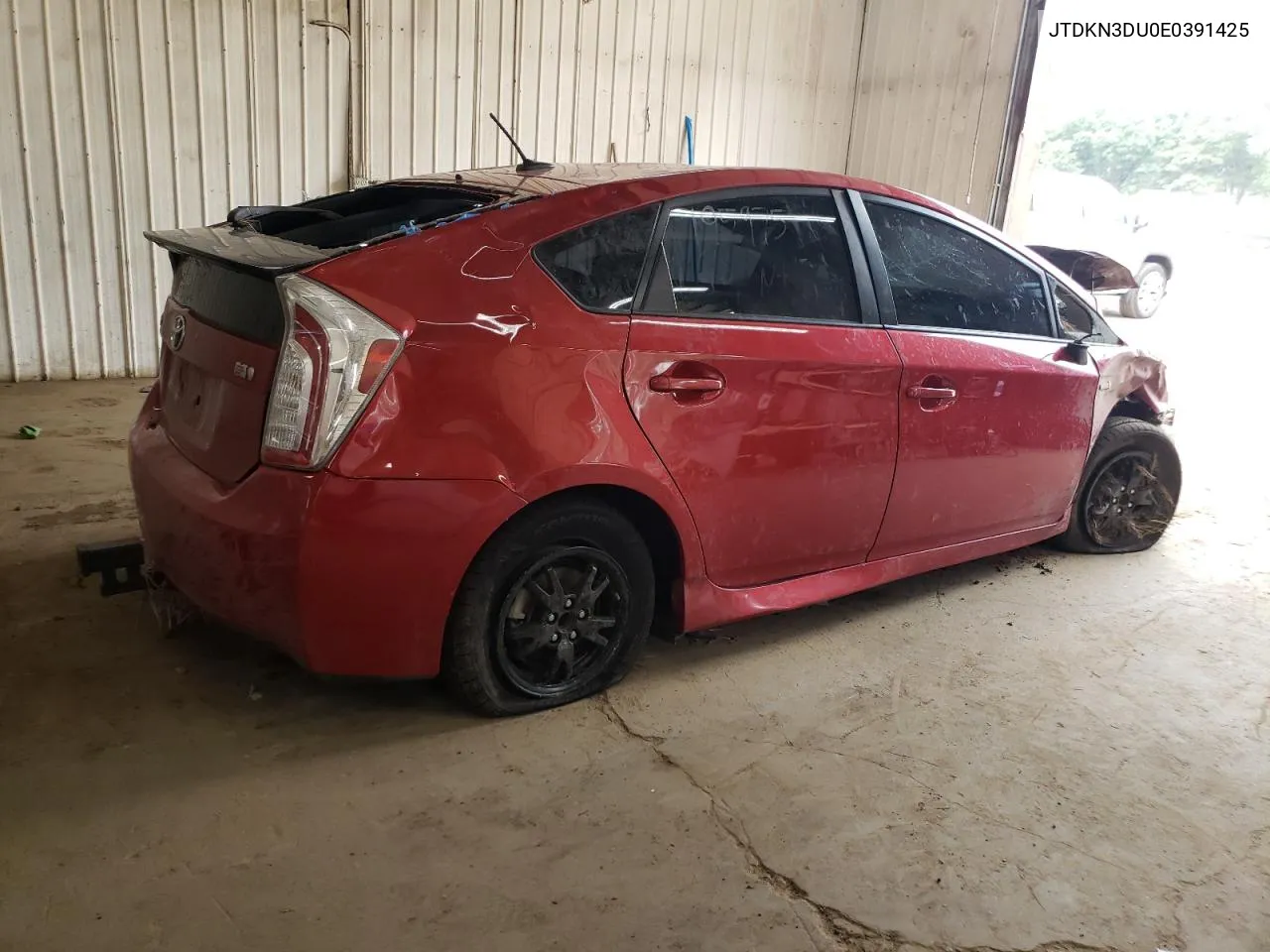 JTDKN3DU0E0391425 2014 Toyota Prius