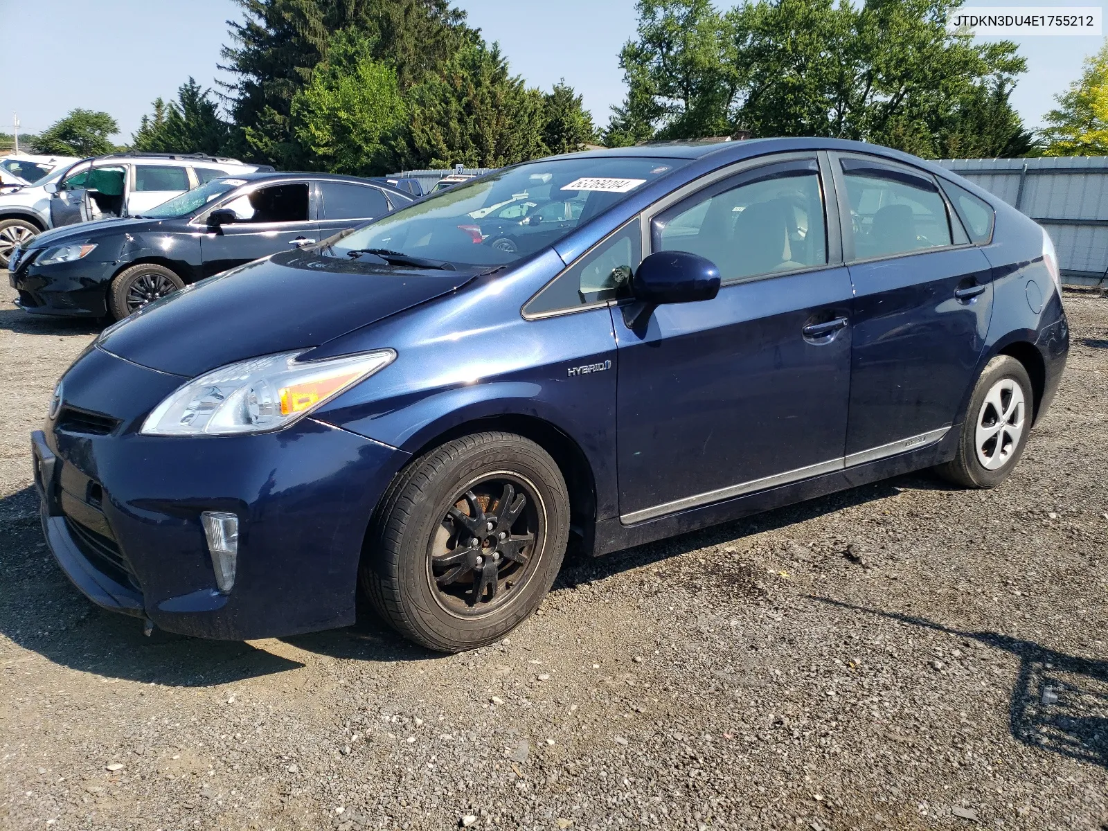 JTDKN3DU4E1755212 2014 Toyota Prius