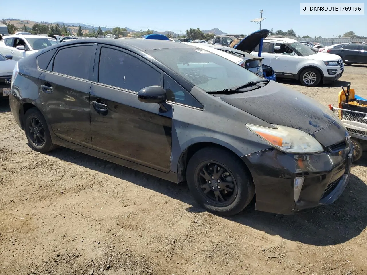 2014 Toyota Prius VIN: JTDKN3DU1E1769195 Lot: 63876784