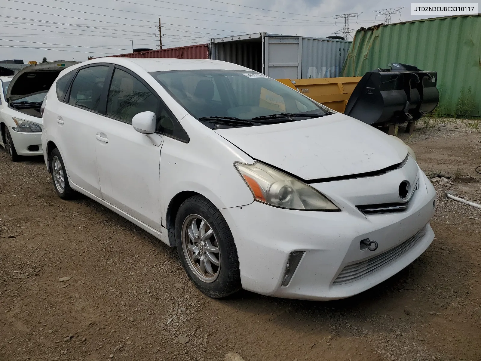 2014 Toyota Prius V VIN: JTDZN3EU8E3310117 Lot: 64071354