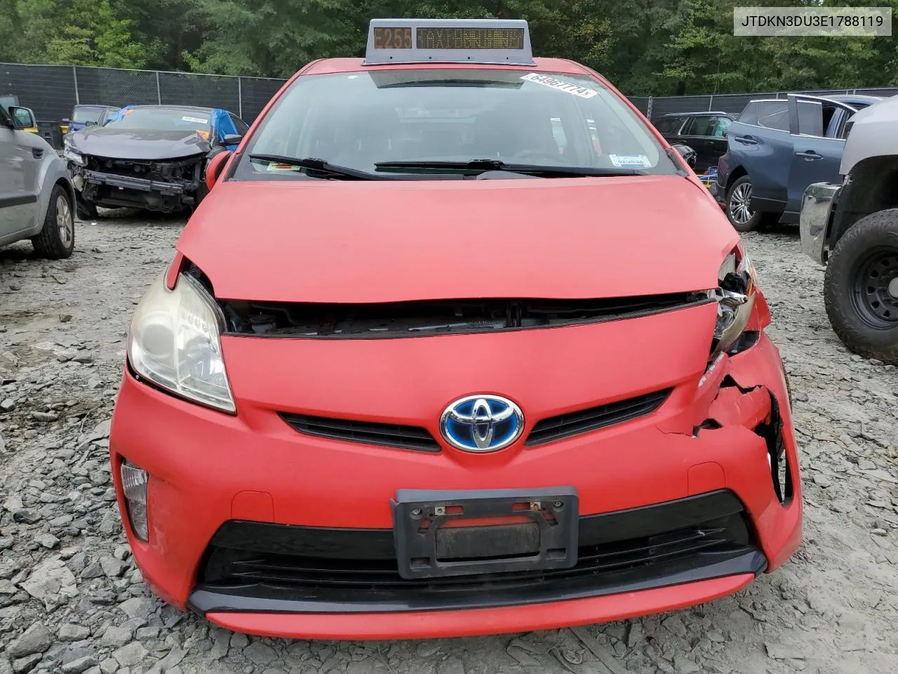 2014 Toyota Prius VIN: JTDKN3DU3E1788119 Lot: 64967774