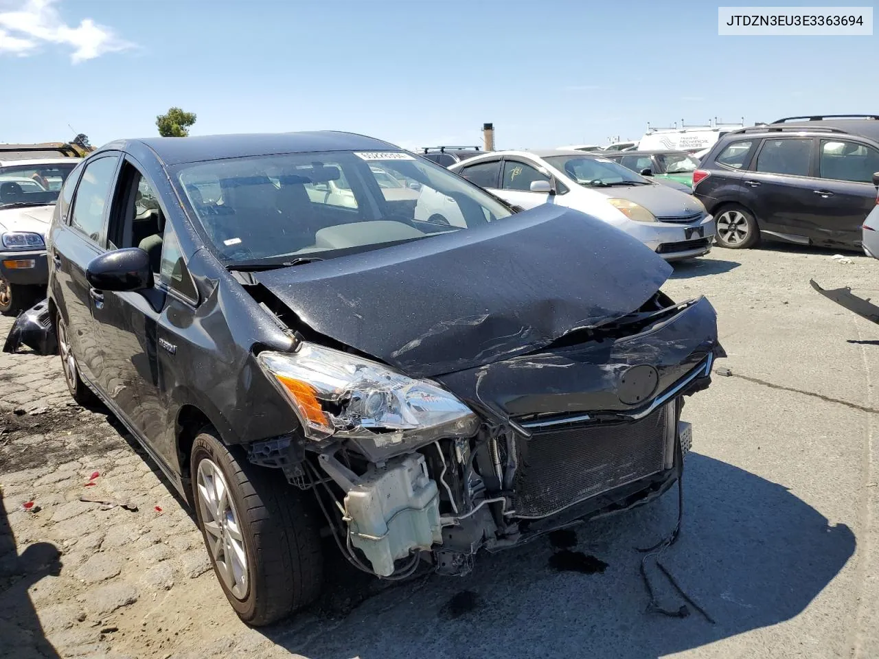 2014 Toyota Prius V VIN: JTDZN3EU3E3363694 Lot: 65228394