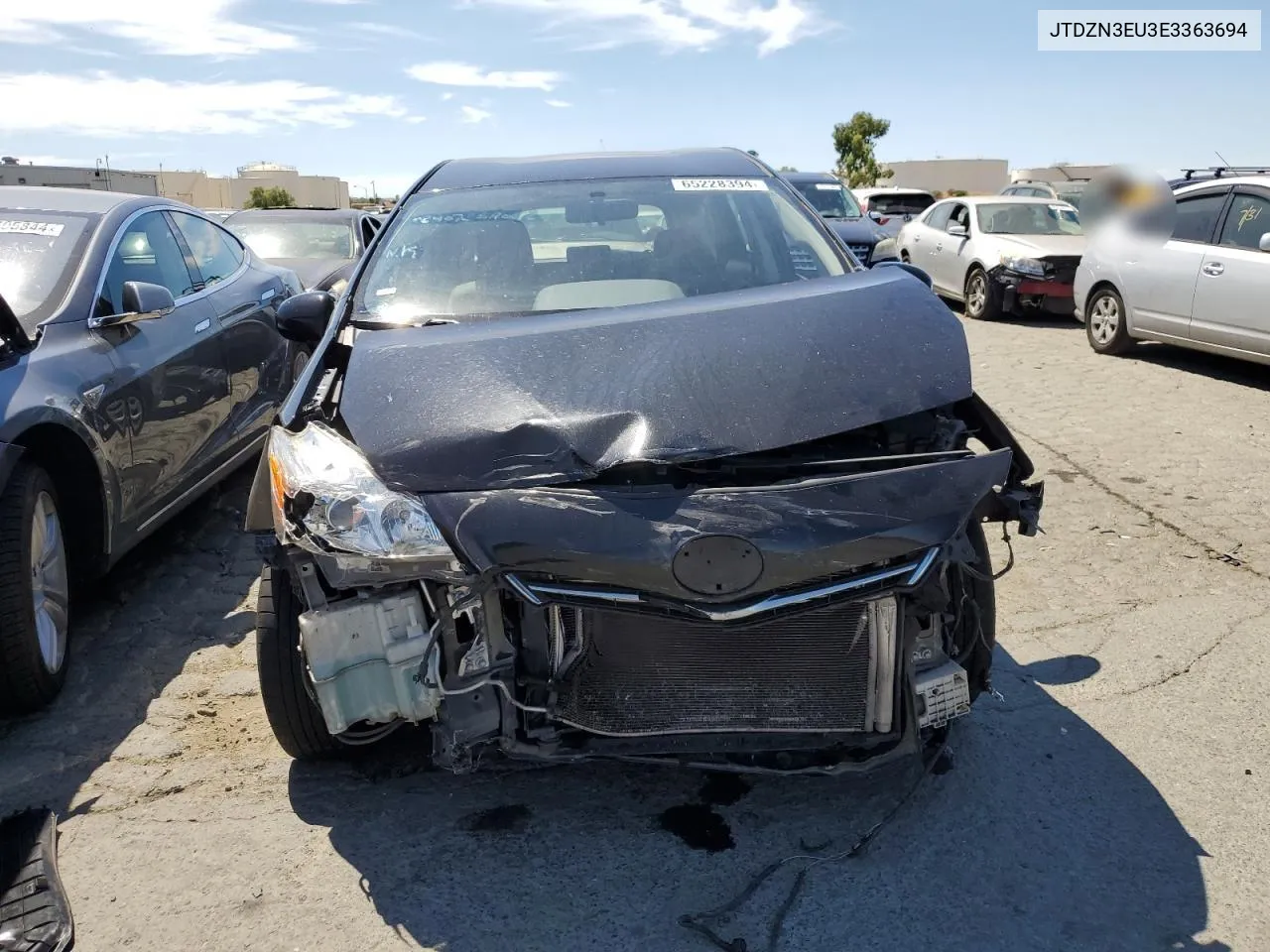 2014 Toyota Prius V VIN: JTDZN3EU3E3363694 Lot: 65228394