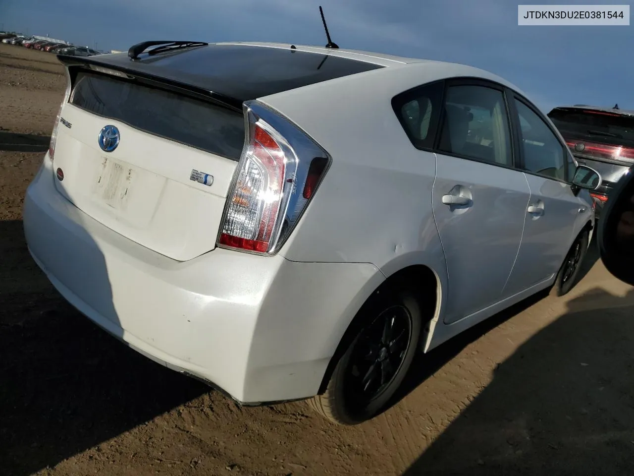 2014 Toyota Prius VIN: JTDKN3DU2E0381544 Lot: 65647964