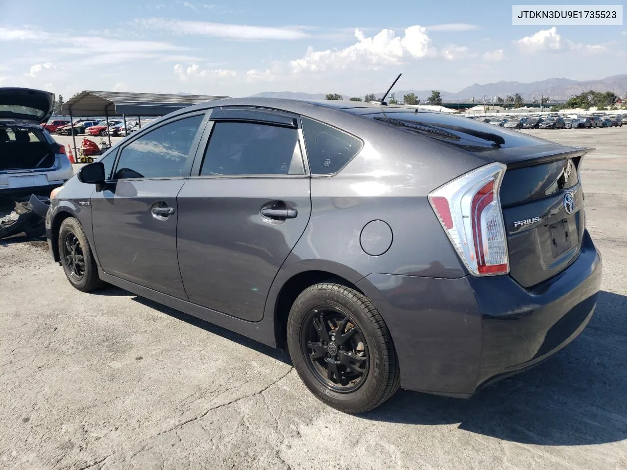 JTDKN3DU9E1735523 2014 Toyota Prius