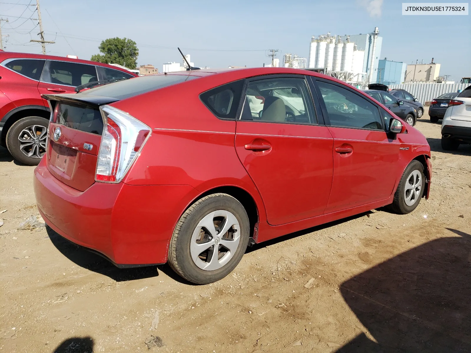 2014 Toyota Prius VIN: JTDKN3DU5E1775324 Lot: 66034914