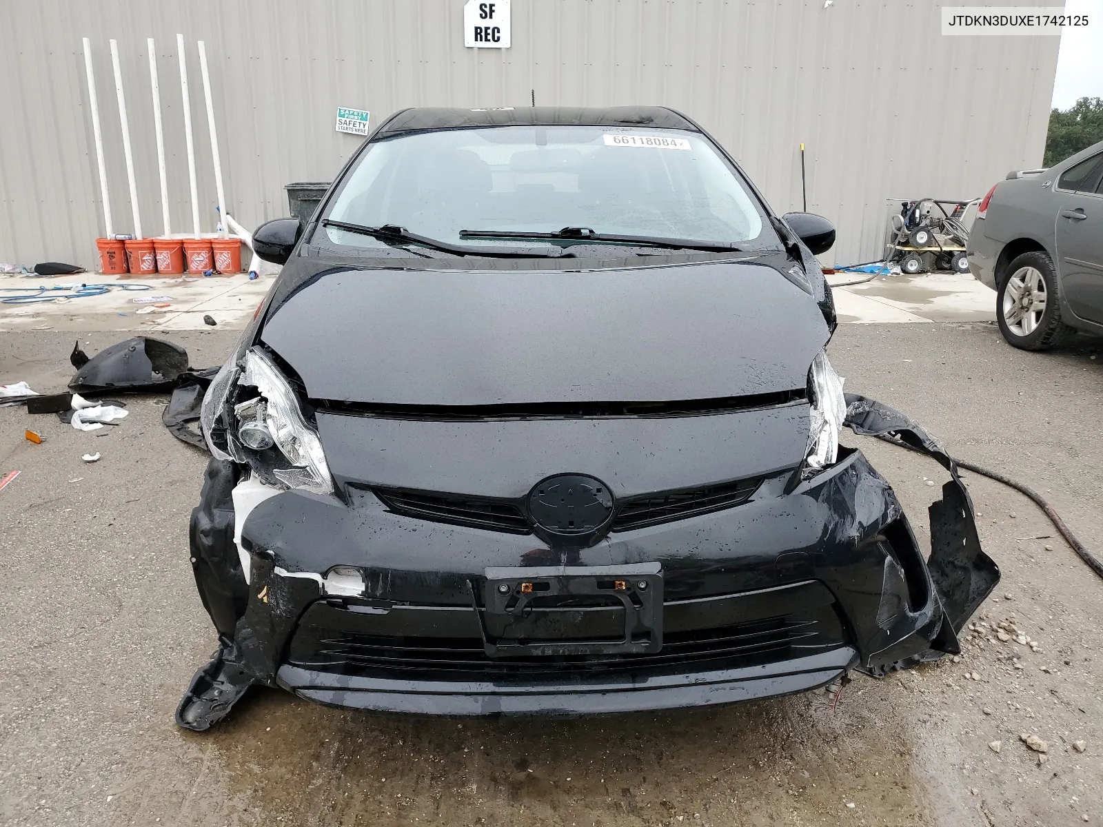 2014 Toyota Prius VIN: JTDKN3DUXE1742125 Lot: 66118084