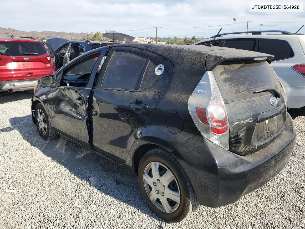 2014 Toyota Prius C VIN: JTDKDTB35E1564928 Lot: 66190674